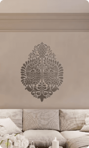 Decorative texture finish sample 2